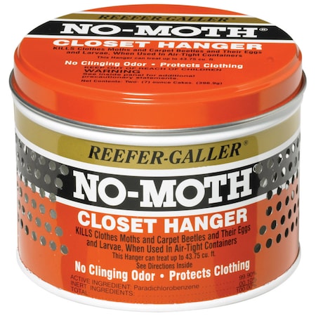 No-Moth Reefer-Galler NO-MOTH Moth Balls 14 oz 1002